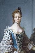 Allan Ramsay Portrait of Queen Charlotte oil painting on canvas